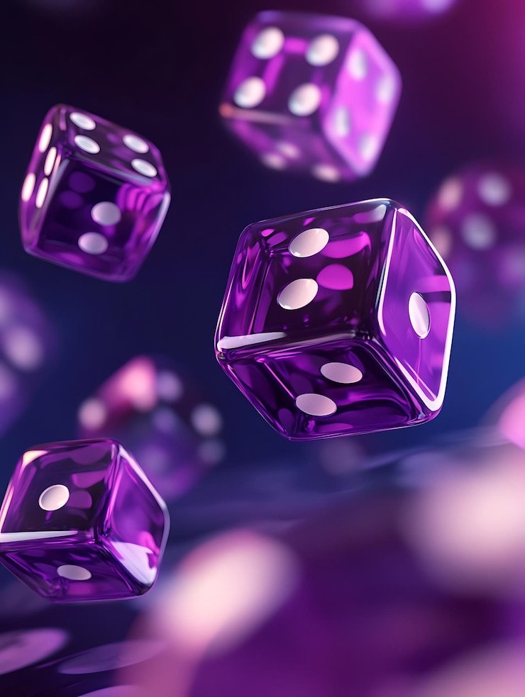 Sic Bo dice table with betting layout
